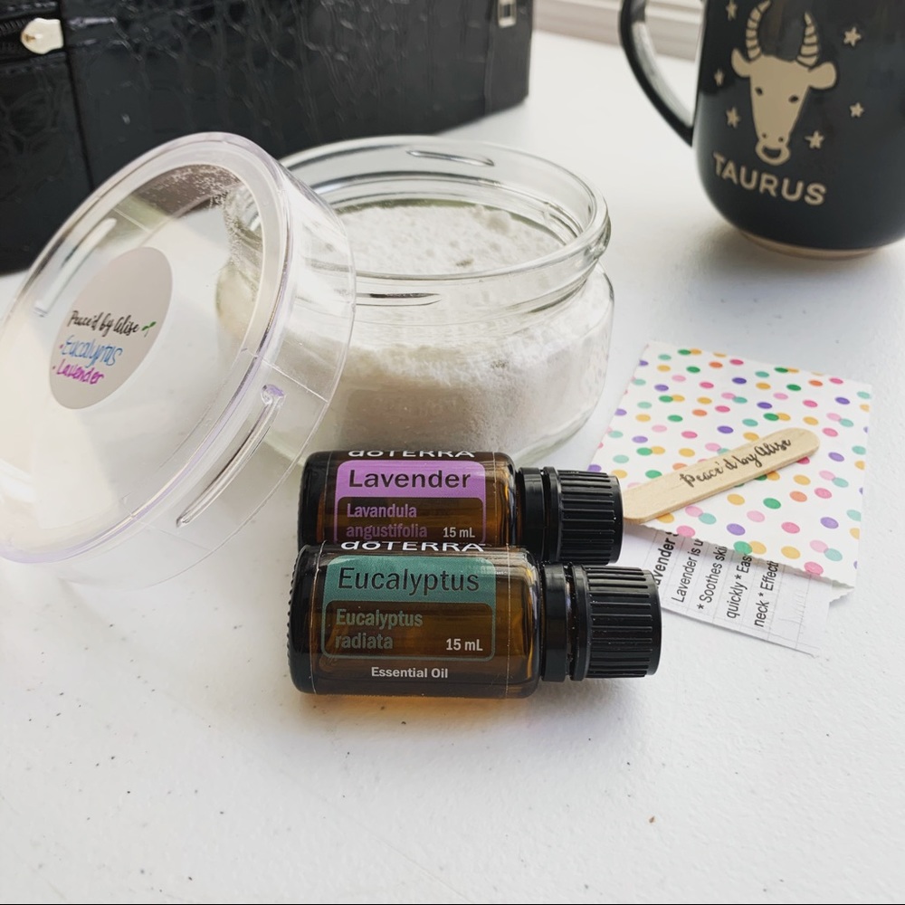 NEW🛁 Relax Breathe Organic Bath Shower Fizzies Lavender Eucalyptus DōTERRA oils